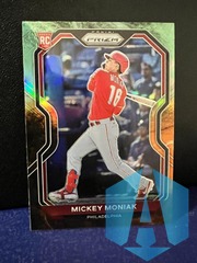 2021 Panini Prizm Cosmic Haze RC #190 Mickey Moniak Philadelphia Phillies